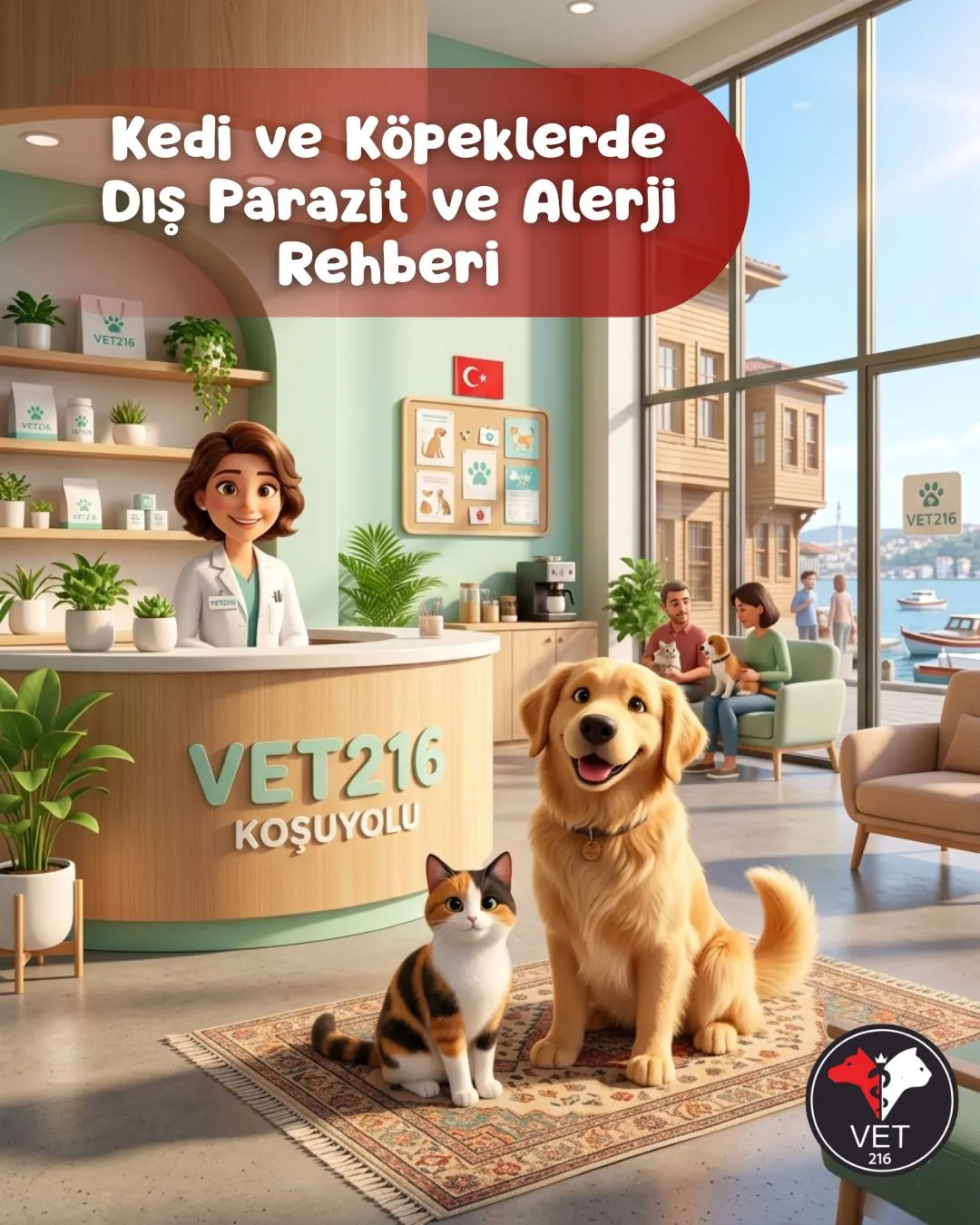 Kedi ve Köpeklerde Dış Parazit ve Alerji Rehberi
